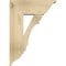 Ekena Millwork Olympic Traditional Rough Sawn Bracket w/ Offset Brace, Douglas Fir, 8"W x 20"D x 28"H BKT0806X20X28OLY01RDF - alternate 4